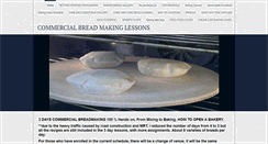Desktop Screenshot of breadmakinglessons.com